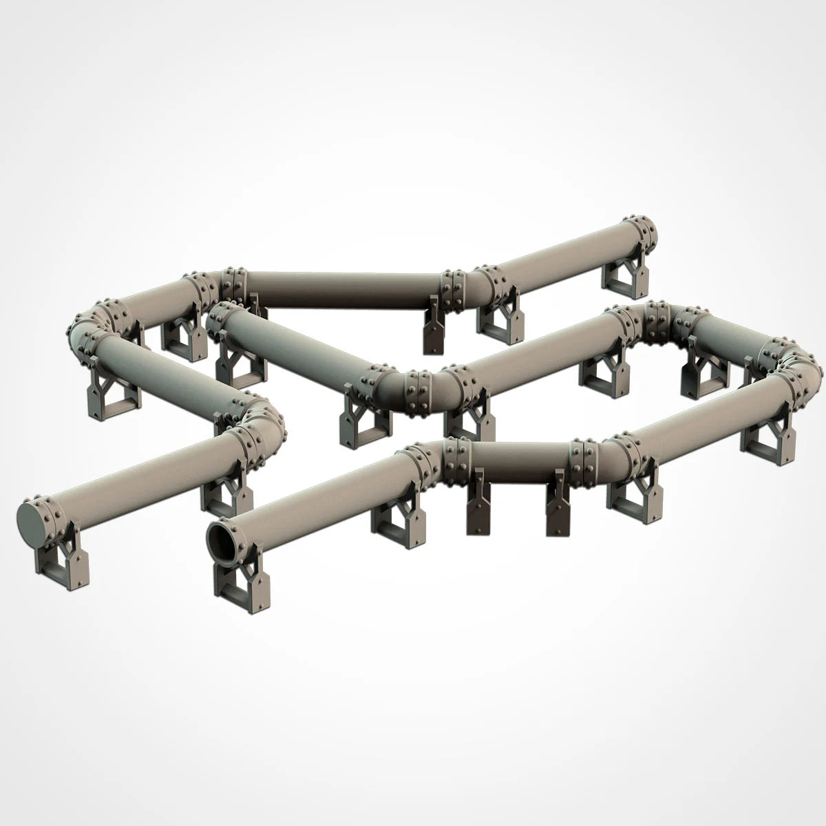 Tabletop terrain 3D printing Pipes