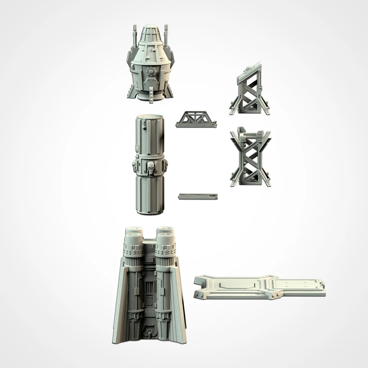 Tabletop terrain 3D printing Space Shuttle