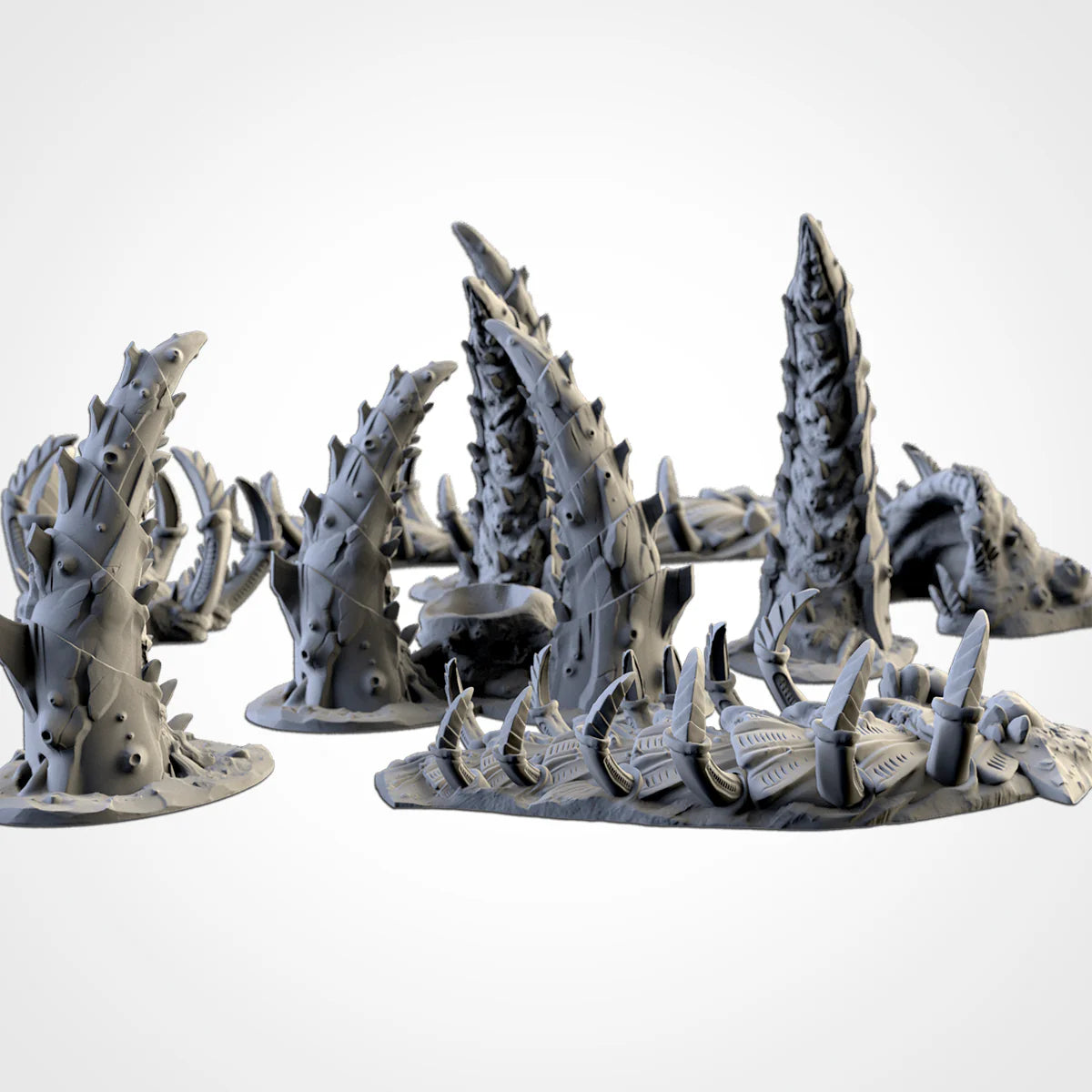 Tabletop scenery Alien Terrain 3D printing