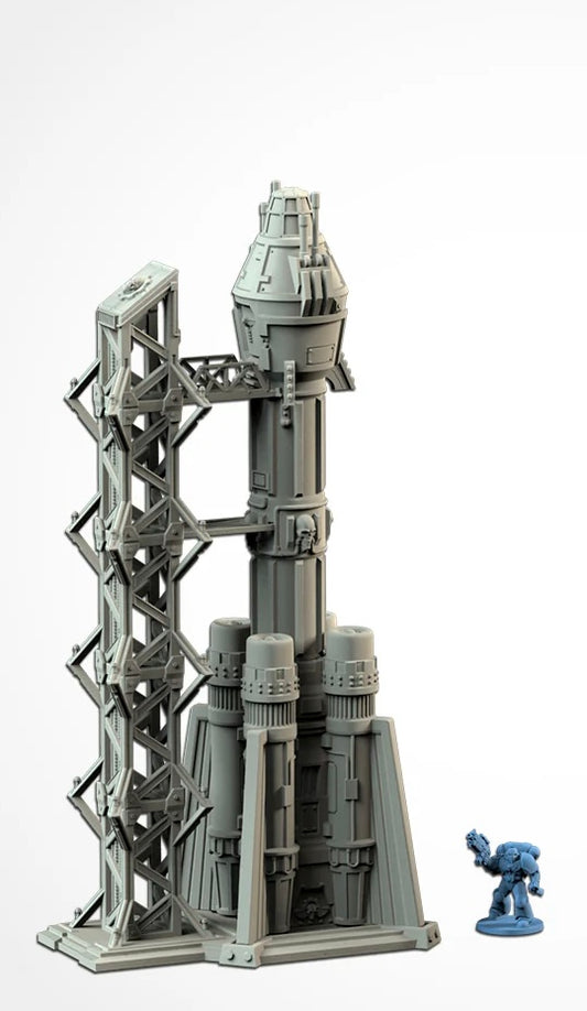 Tabletop terrain 3D printing Space Shuttle